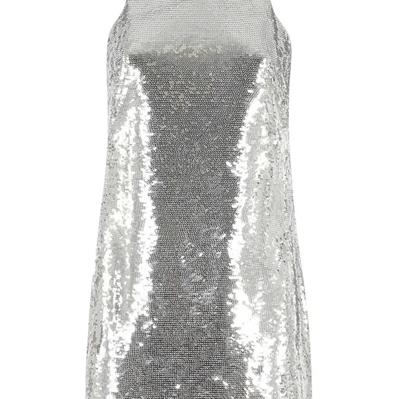 MICHAEL Michael Kors | Dresses | Michael Kors Silver Sequin Dress | Poshmark